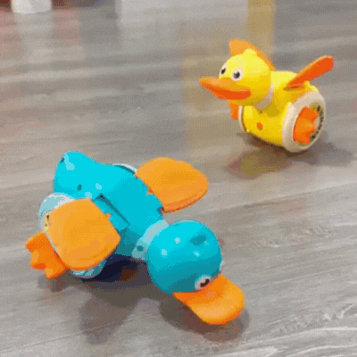 Elektrische Tanz-Ente mit Musik & Licht für aktive Babys