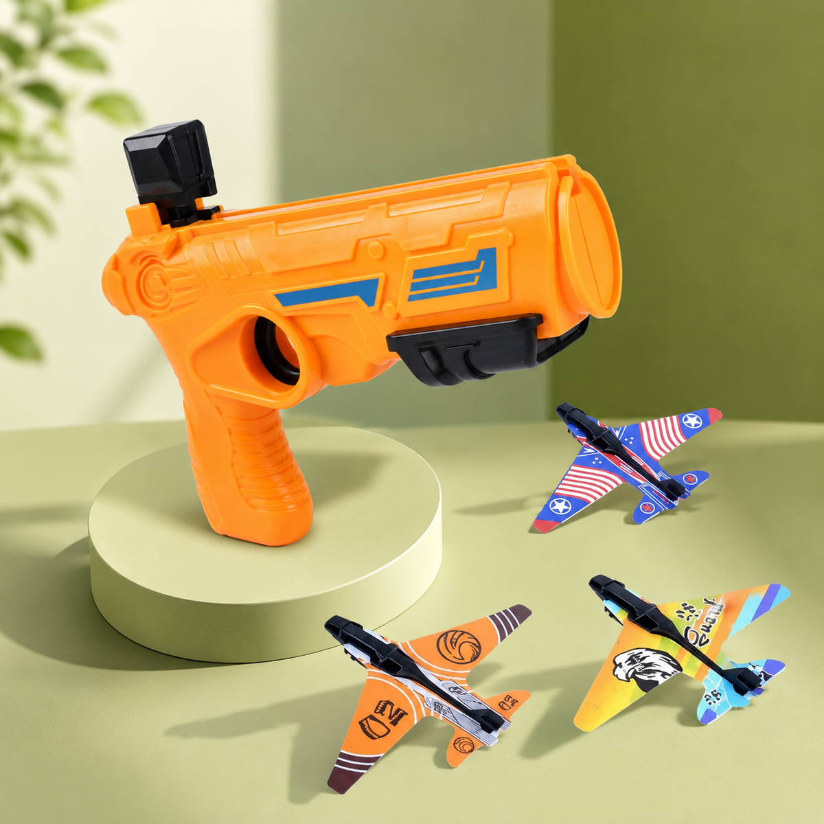 Ejektions-Flugzeuge für Kinder – Spannendes Im Freien-Spielzeug Orange