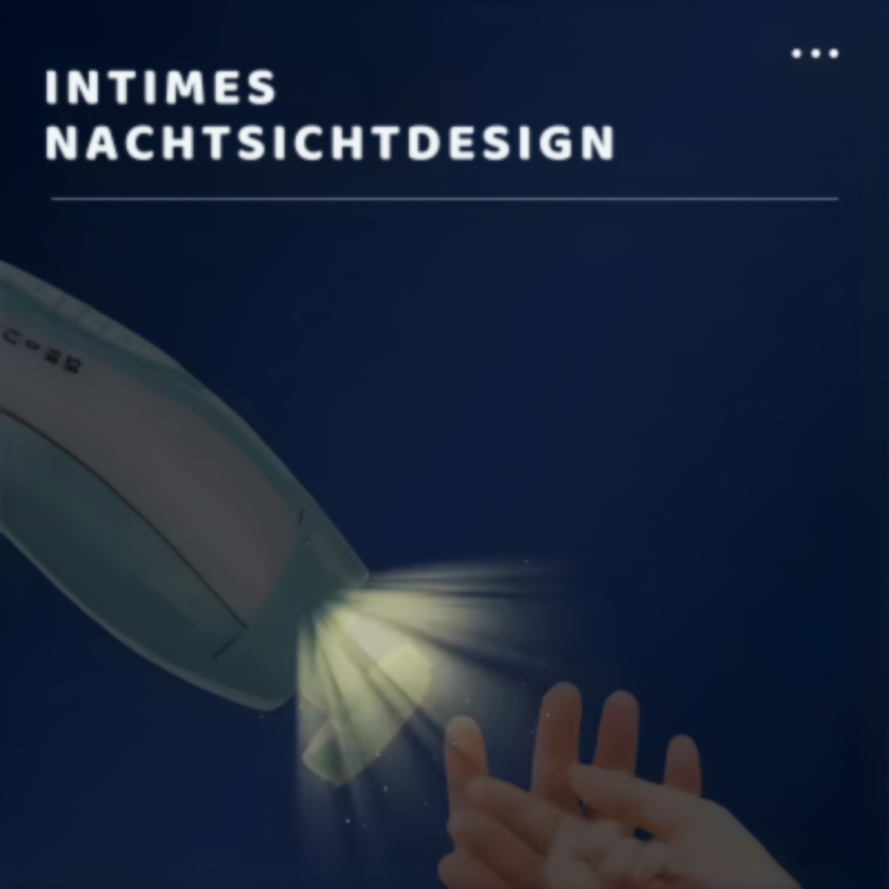 Elektrischer Baby Nageltrimmer mit leisem Motor und LED Licht