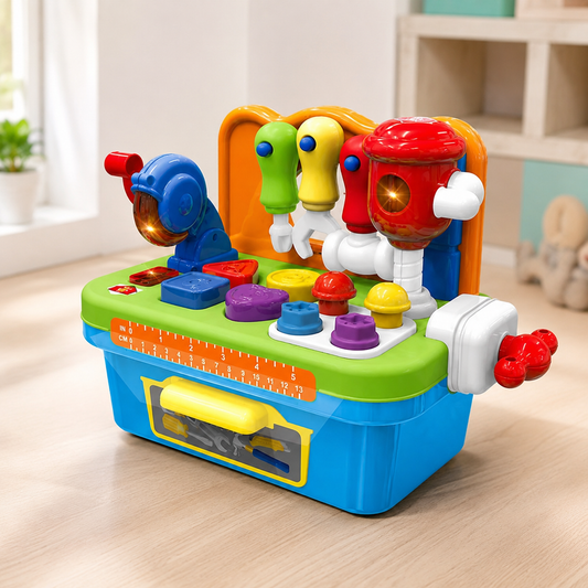 Elektrisches Kinder-Werkzeugset – Spielend lernen & entdecken!
