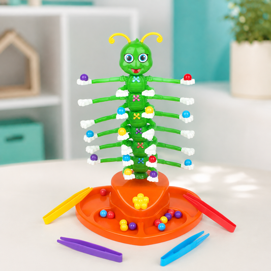 Elektrisches Raupenspiel mit Klang– Aktion & Spaß für Kinder
