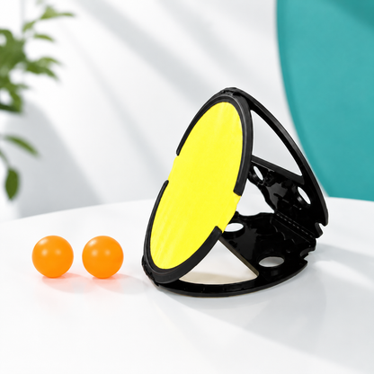 Interaktives Fangball-Spiel für Kinder Schwarz