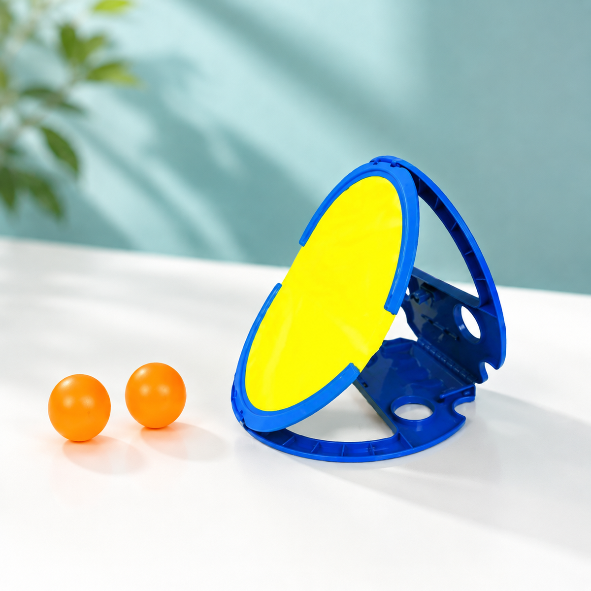 Interaktives Fangball-Spiel für Kinder Blau