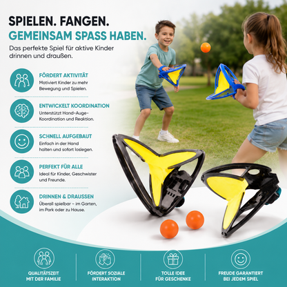 Interaktives Fangball-Spiel für Kinder