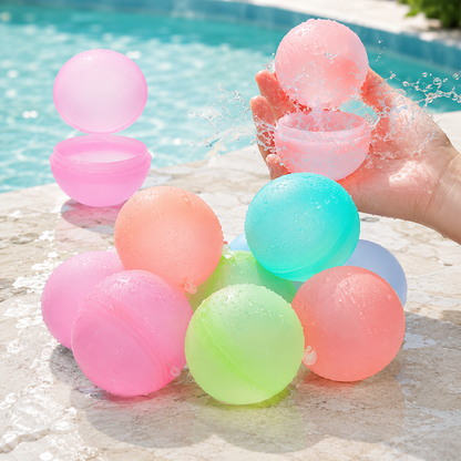 Wiederverwendbare Wasserbomben – Sommer Spaß für Kinder & Erwachsene 10 Stück