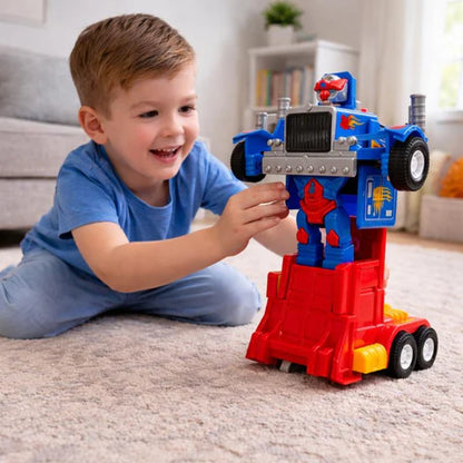 Transforming Truck mit Licht, Musik & Roboter-Verwandlung