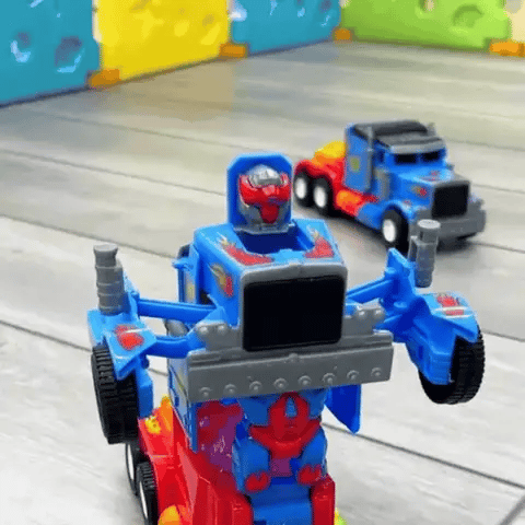 Transforming Truck mit Licht, Musik & Roboter-Verwandlung