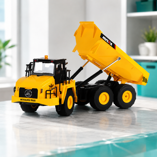 HUINA 1553 RC Muldenkipper – Metall-Leistung mit Licht & Klang