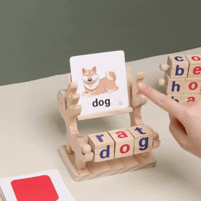 Lernspielzeug für Kinder – Buchstaben, Wörter & Spaß