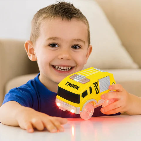 Leuchtende Rennwagen für Magic Tracks – mehr Bahn-Aktion