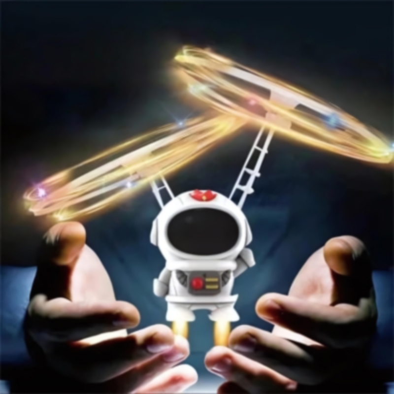 Fliegendes Astronaut Spielzeug mit LED für Kinder
