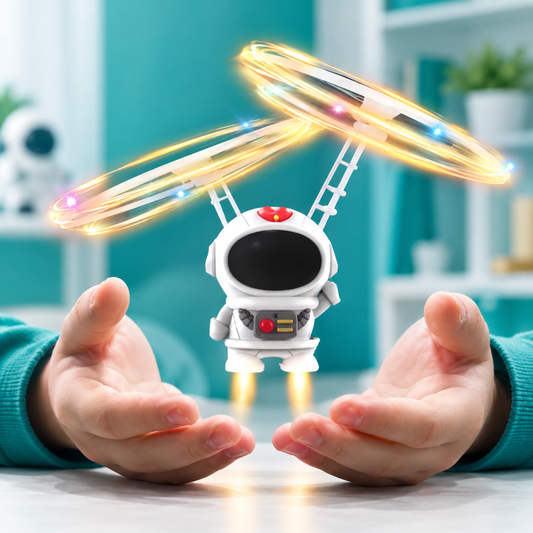 Fliegendes Astronaut Spielzeug mit LED für Kinder