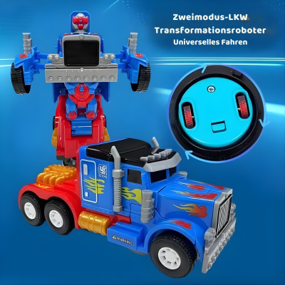 Transforming Truck mit Licht, Musik & Roboter-Verwandlung