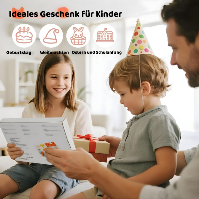 Montessori Busy Board aus Holz – Motorikspielzeug für Kinder