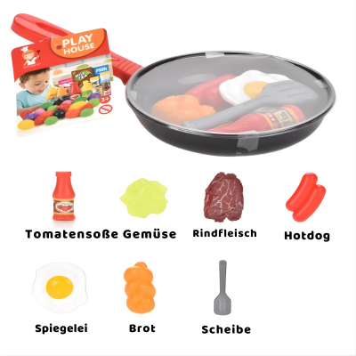 Kinder Küchen Spielset – Kreatives Kochspiel für kleine Chefs