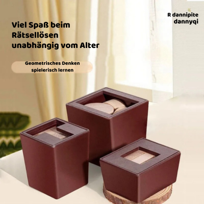 Holz Puzzle Magie Kasten– Knobelspiel für kluge Köpfe