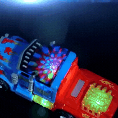 Transforming Truck mit Licht, Musik & Roboter-Verwandlung