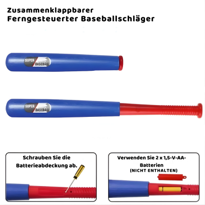 Interaktives Kinder Baseball Trainingsset mit Auto-Launcher
