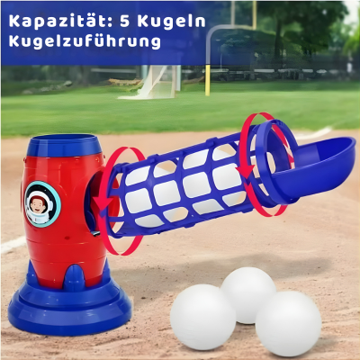 Interaktives Kinder Baseball Trainingsset mit Auto-Launcher Elektrisch
