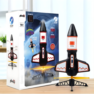 Raum Rakete Launcher für Kinder – Fliegende Rakete mit LED