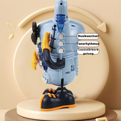 Tanzender Saxophon Roboter – Musik & Lichter Spielzeug