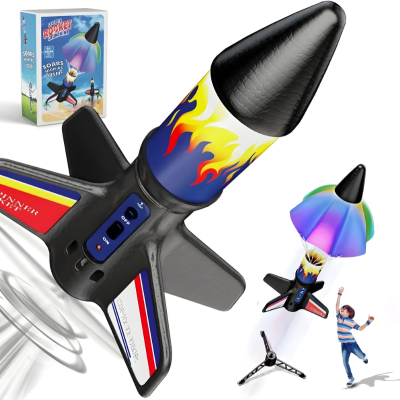 Raum Rakete Launcher für Kinder – Fliegende Rakete mit LED