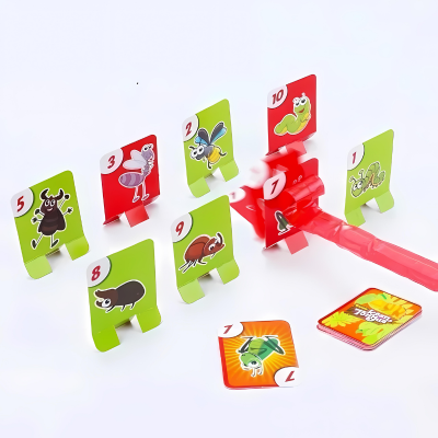 Familien-Brettspiel mit Frosch-Zungenspaß – unterhaltsam für Groß und Klein