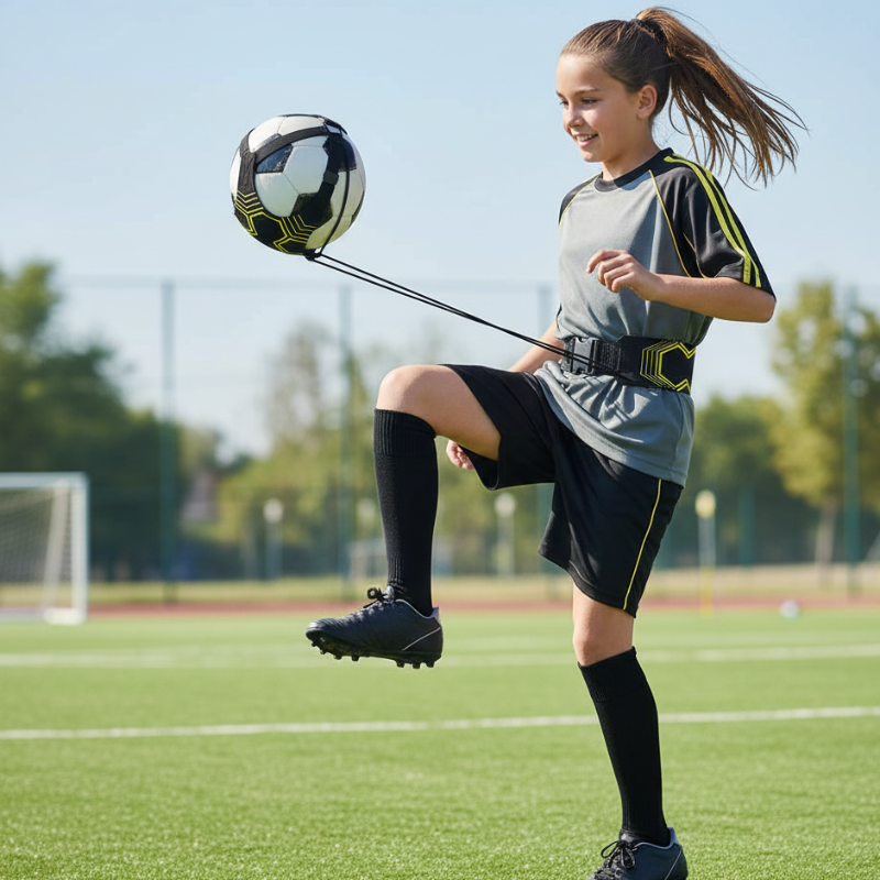 Fußball Solo Kick Trainer mit Rückholband