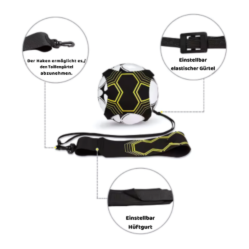 Fußball Solo Kick Trainer mit Rückholband