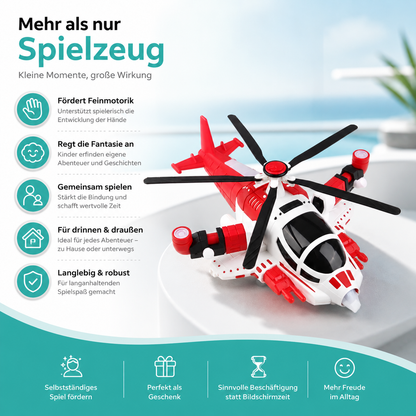 Leuchtender Helicopter mit Musik – Interaktiver Spielspaß für Kinder