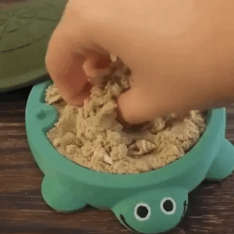 Mini Schildkröten Sand Deko – Entspannender Schreibtisch-Begleiter
