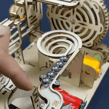 3D Holz Marmor Laufen– DIY Mechanik Puzzle für kluge Köpfe