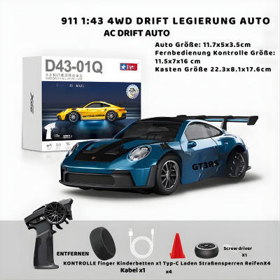 RC Drift Storm Auto – 4WD Präzision Drift Kontrolle
