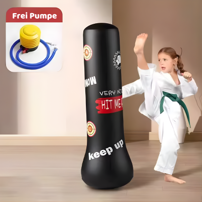 Aufblasbarer Boxsack für Kinder – Aktion, Spaß & Fitness zuhause