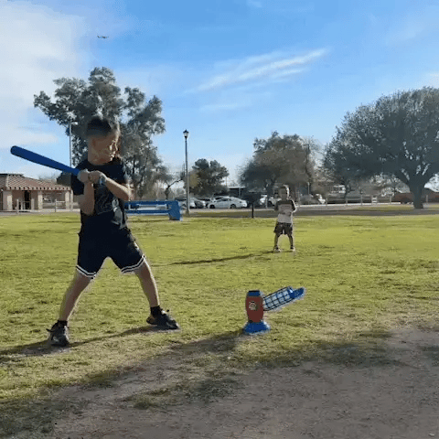 Interaktives Kinder Baseball Trainingsset mit Auto-Launcher