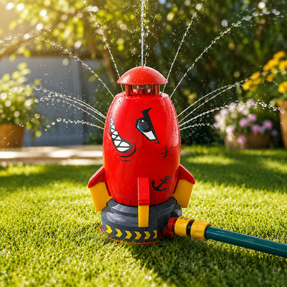 Verwandeln Sie Ihren Garten in einen Mini-Wasserpark! Rot
