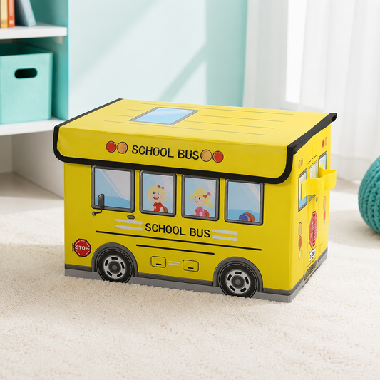 Kinder Spielzeug Lagerung Kasten– Ordnung mit Spaß & Stil fürs Kinderzimmer Gelb