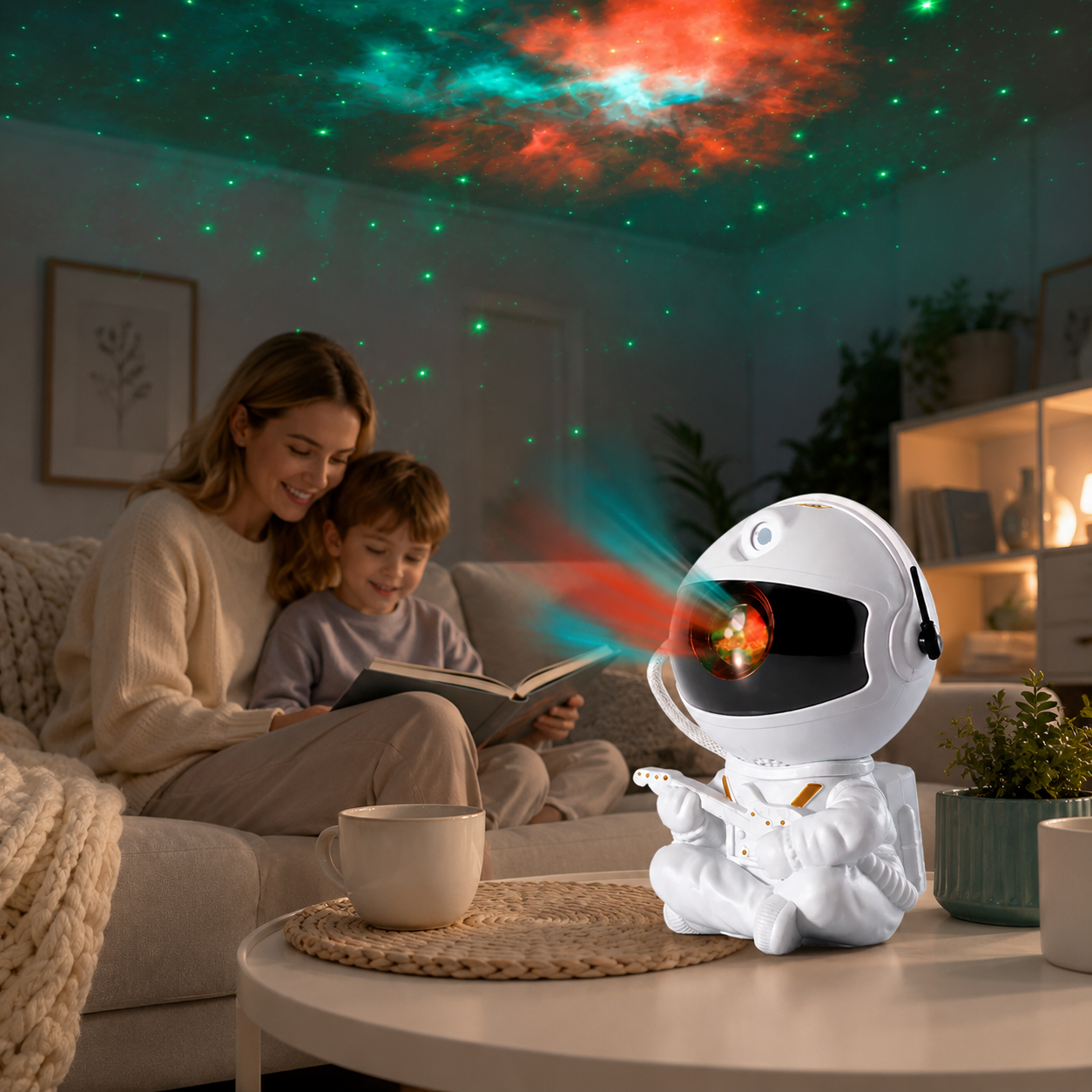 Astronaut Sternenprojektor – Magische Galaxie im Kinderzimmer