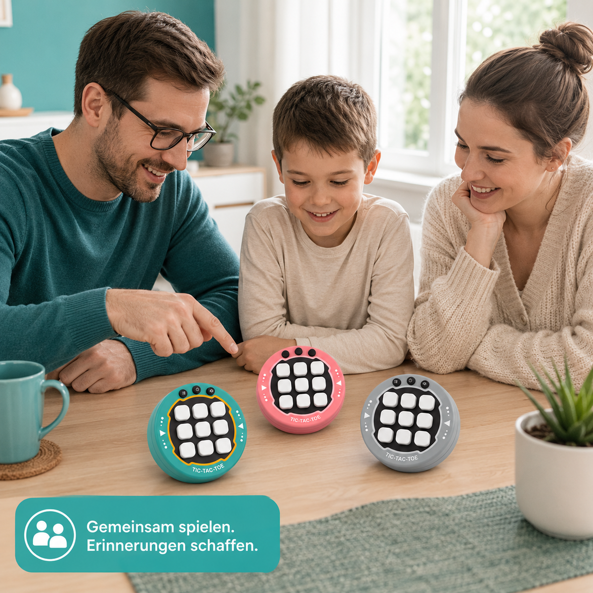 Intelligente Tic-Tac-Toe-Konsole – Spielspaß mit Köpfchen!