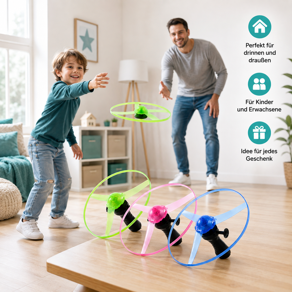 LED Flugscheibe – Lass den Himmel & Kinderaugen leuchten!