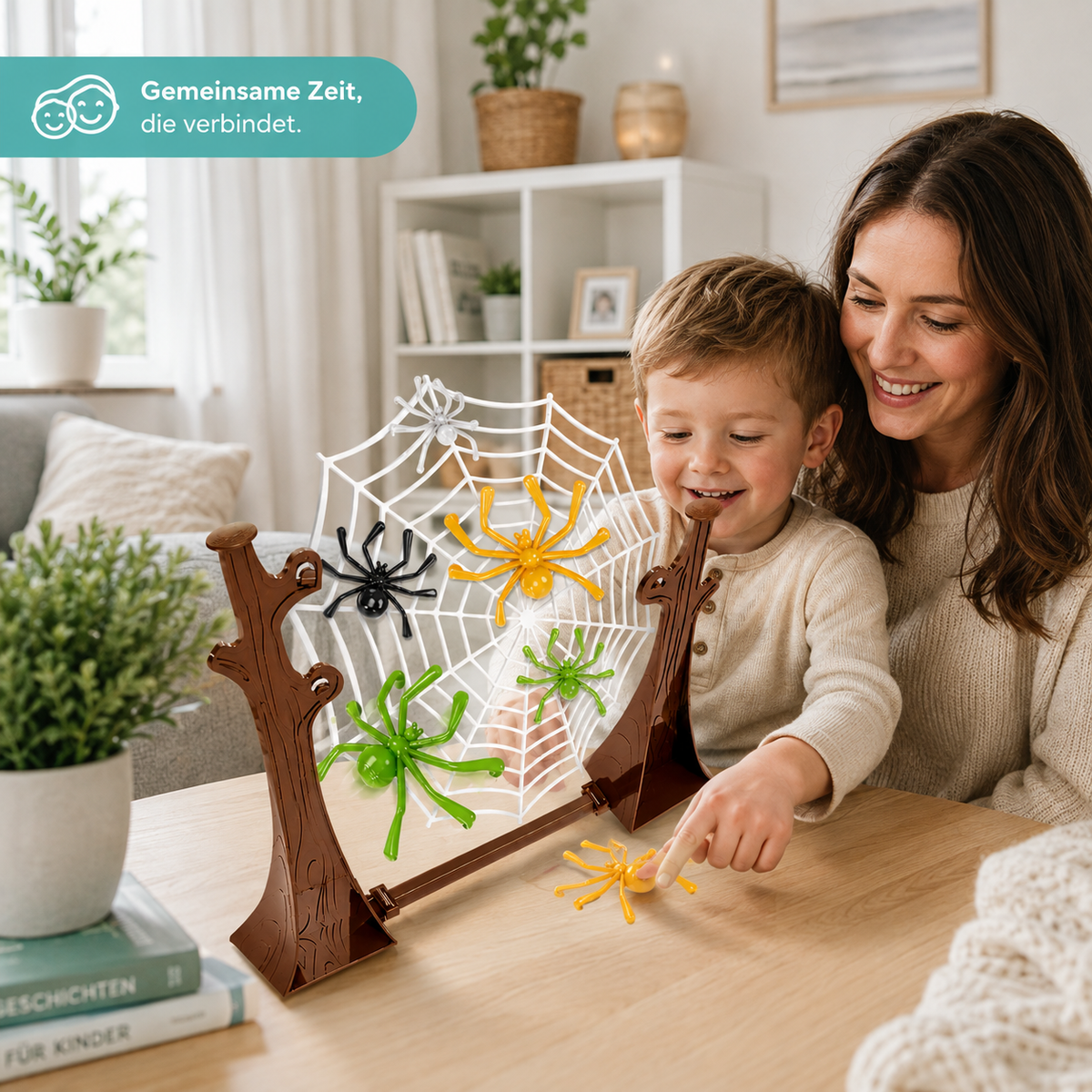 Springende Spinnen – Das lustige Katapult-Spiel für Kinder