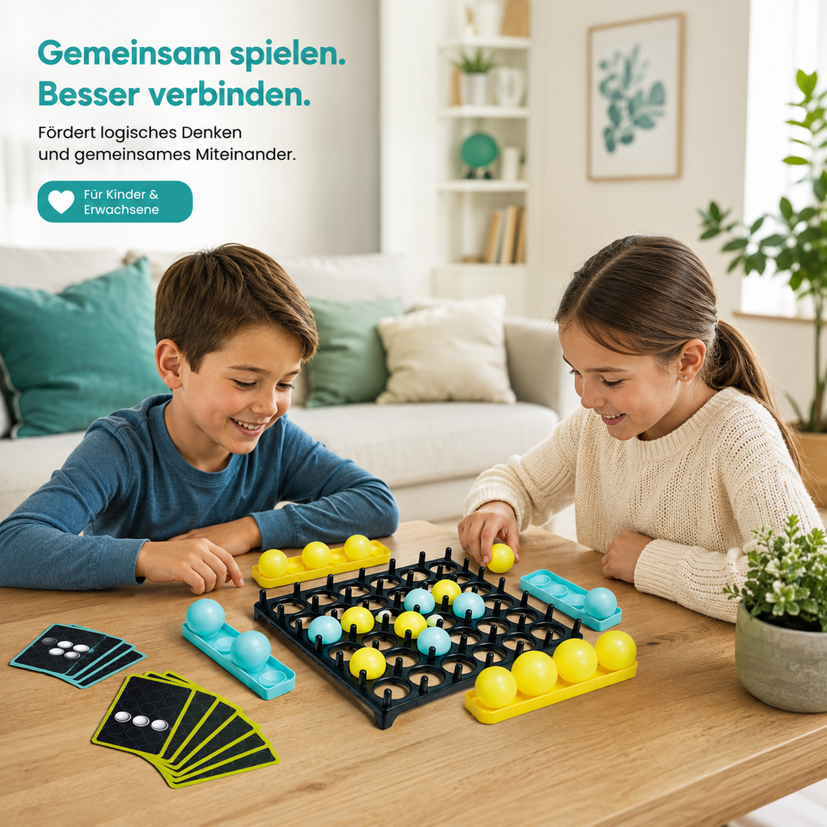 Smartes-Familienspiel – Spaß, Lernen & Lachen für alle!