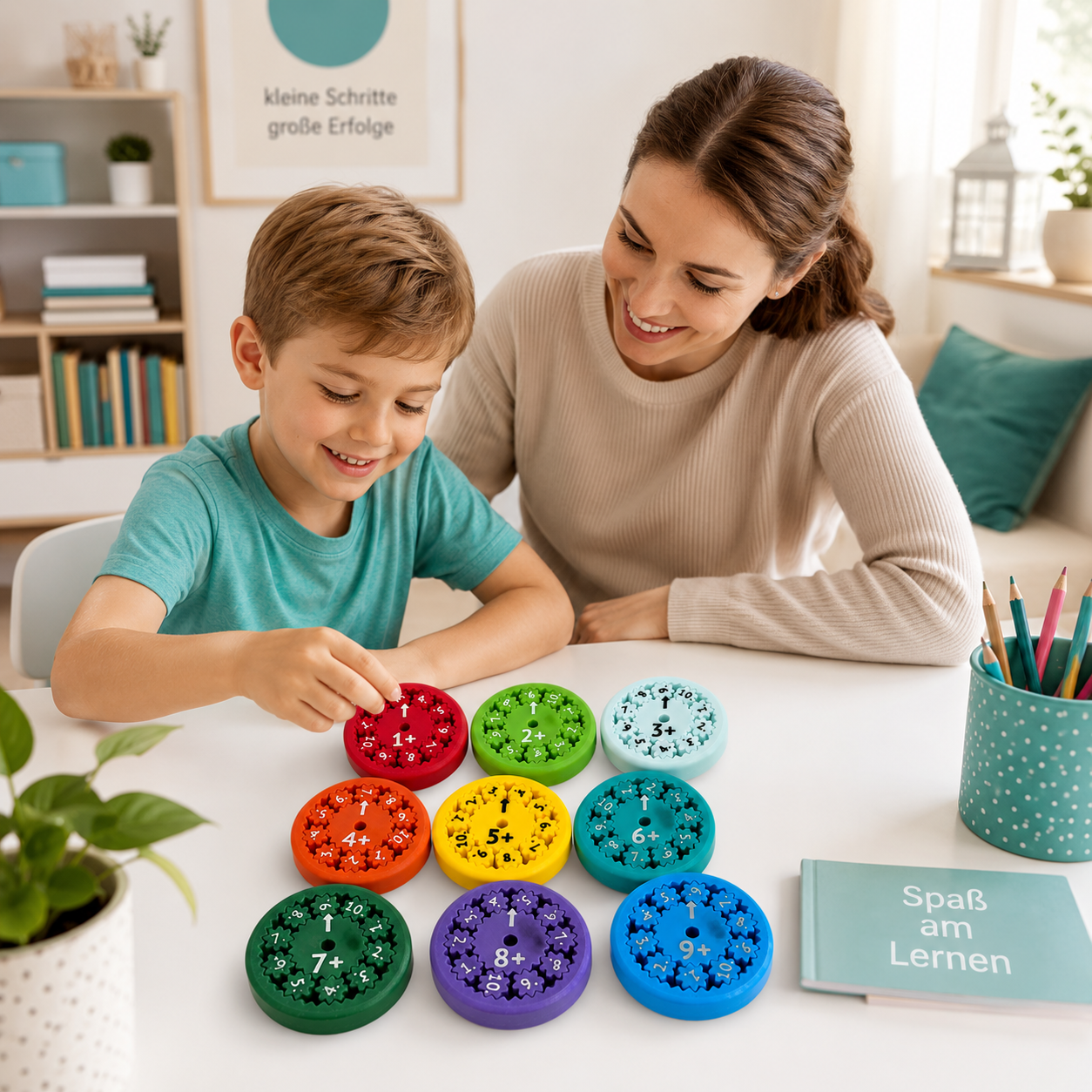 Fidget Spinner Mathe Spielzeug für Kinder