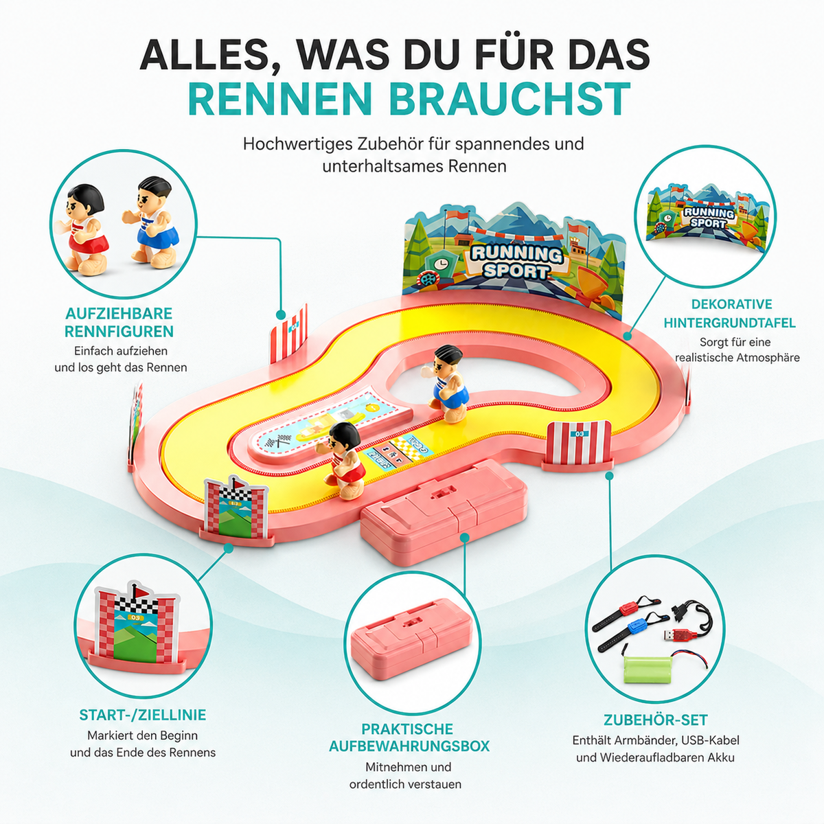 Motion Racing Spiel – Interaktives Rennspiel mit Bewegungssteuerung