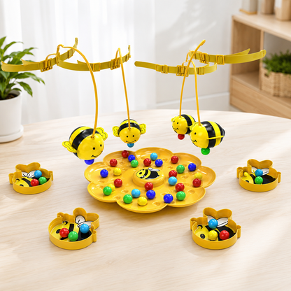 Bienen Stirnband Herausforderung– Cleveres Spiel für Kinder und Familie 4 Personen
