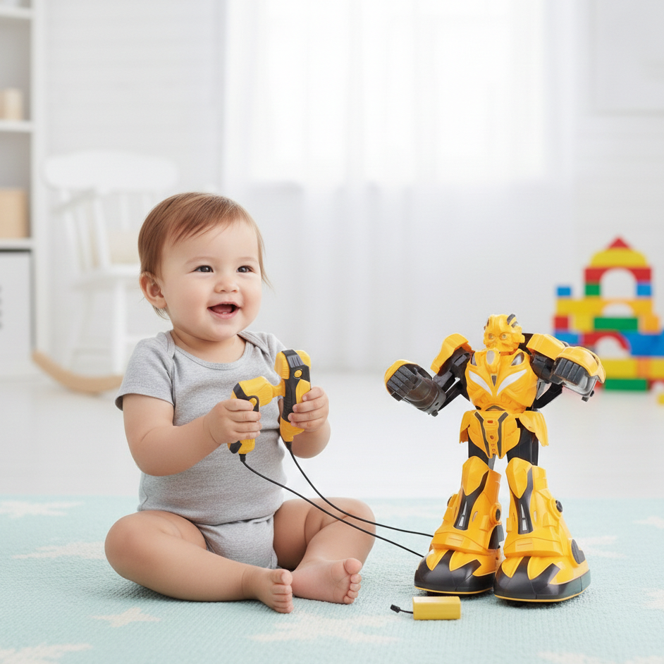 Smart Battle-Roboter mit Musik, Licht & Sensor-Bewegung
