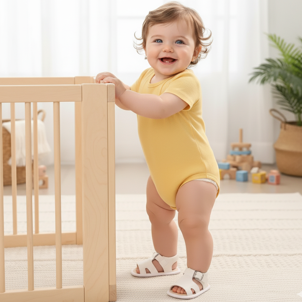 Baby Sandalen mit rutschfester Sohle – Komfort & Sicherheit