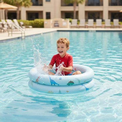 Sicheres Baby Planschbecken – Spaß drinnen & draußen