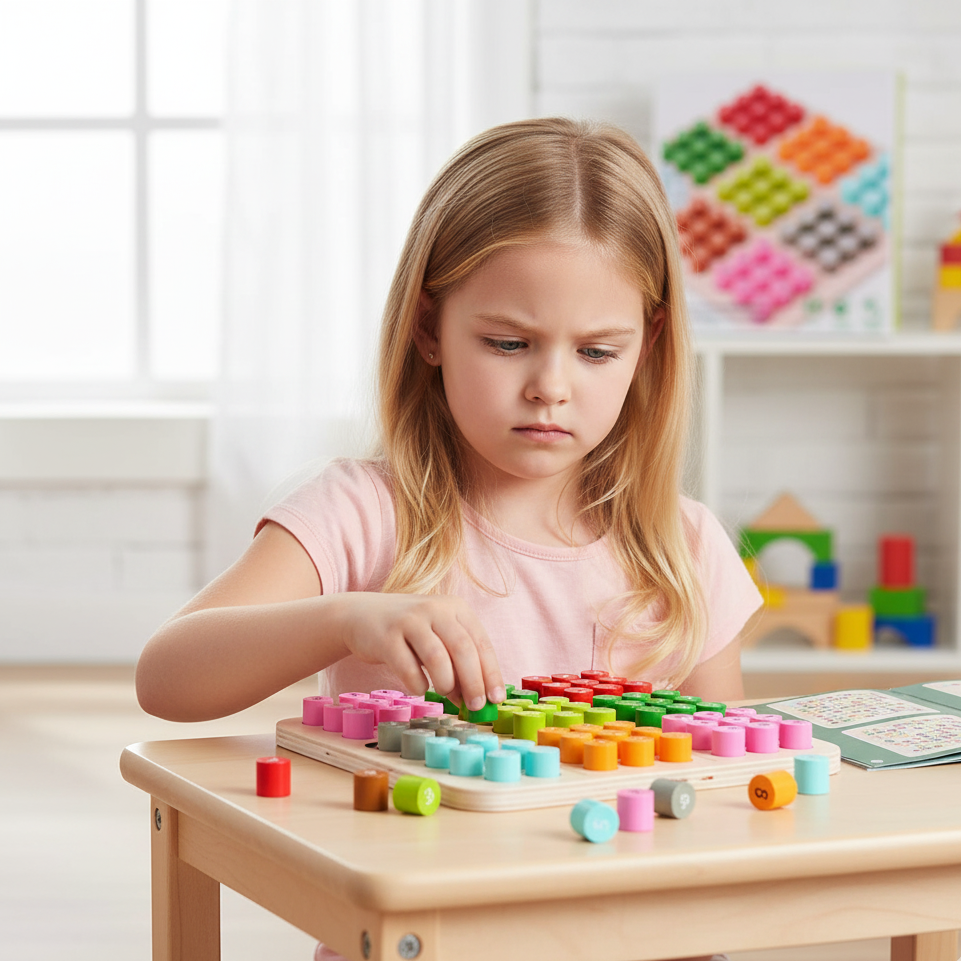 Holz Sudoku Puzzle – Fördert Denken, Konzentration & Kreativität
