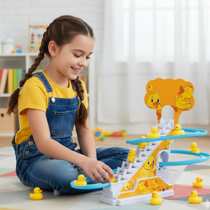 Fröhliche Tierchen Laufspielzeug – Enten& Dinos mit Musik